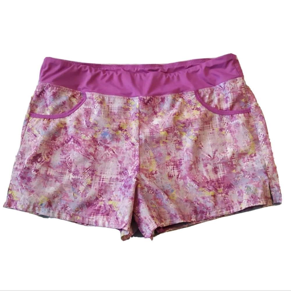RBX Athletic Shorts Size XL Purple Lined Workout